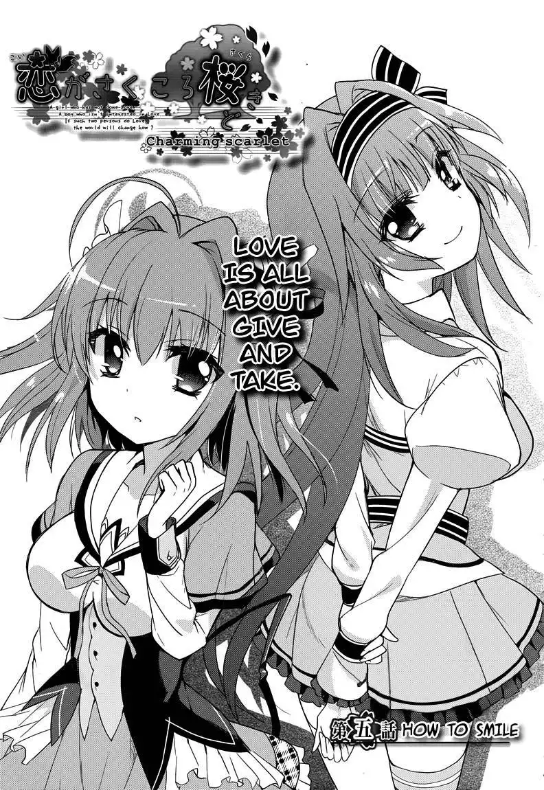 Koi ga Saku Koro Sakura Doki - Charming Scarlet Chapter 5 4